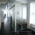 High quality double glass partition wall tempered glass for office glass partitioning design